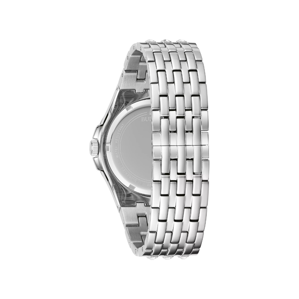 Crystal Silver-Tone Watch