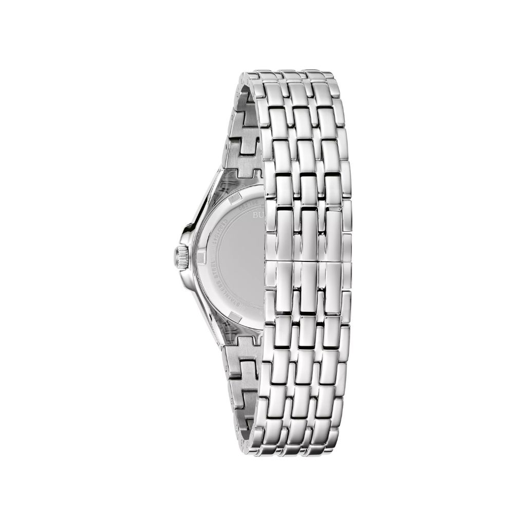 Crystal Silver-Tone Watch