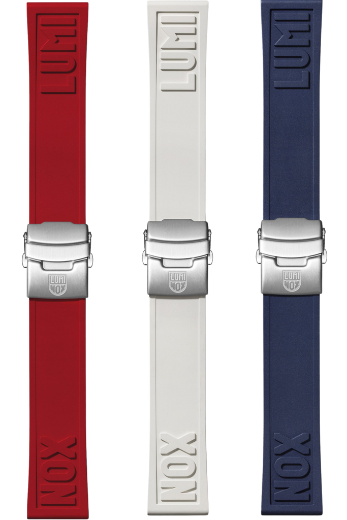 SPECIAL EDITION FREEDOM Navy SEAL 3501 Watch Set with Red, White & Blue Custom-Fit Straps